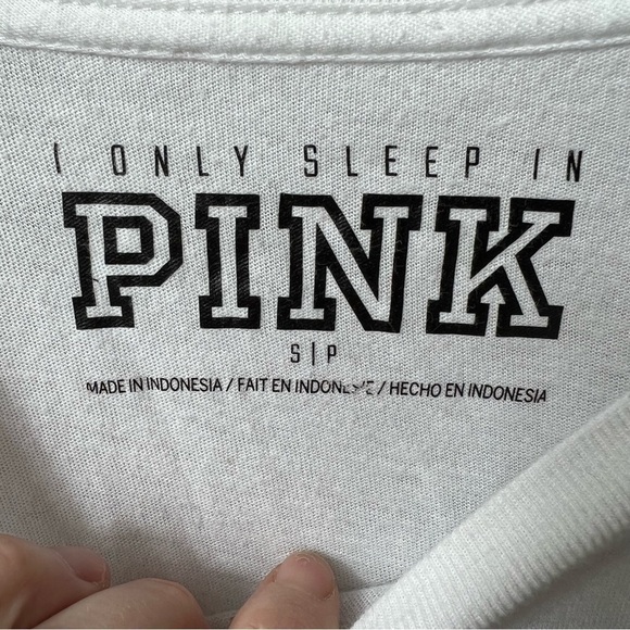 VS Pink I Like You and Naps Sleep Tee - Picture 5 of 5